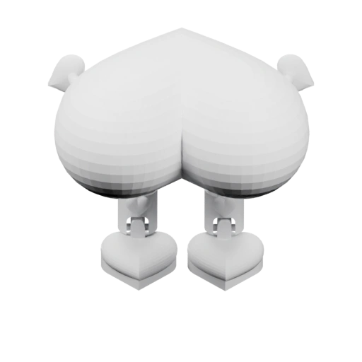 Сердце с ножками