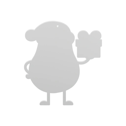 Силуэт мышонка