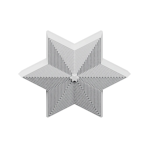 Складной елочный орнамент-2