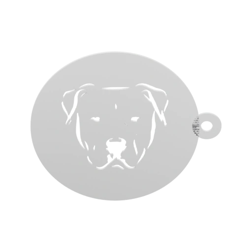 Трафарет собаки-3