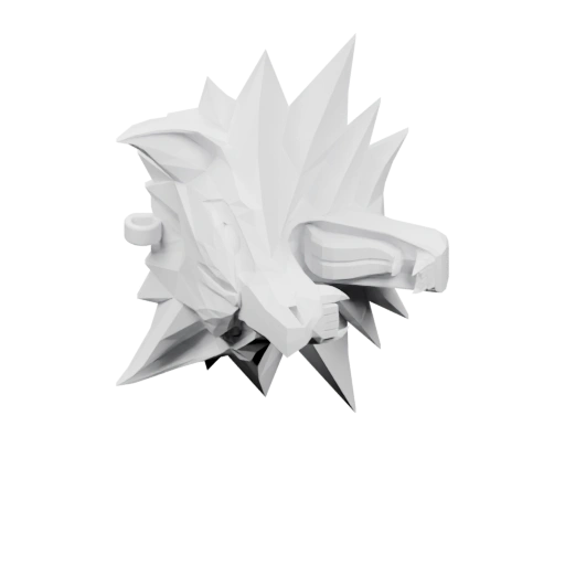 Голова волка