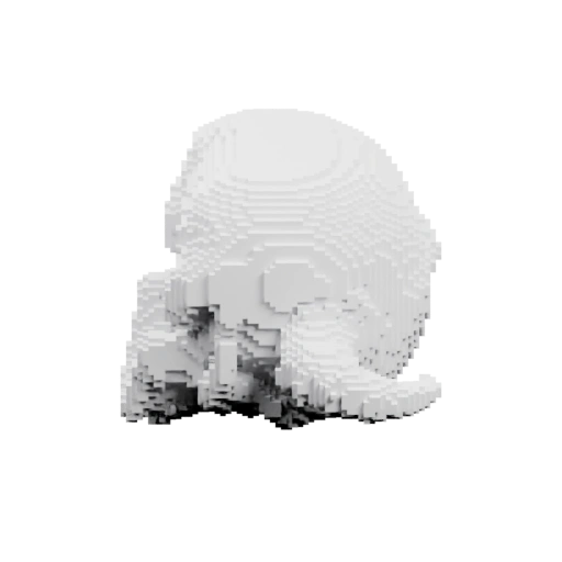 Пиксельный череп-1