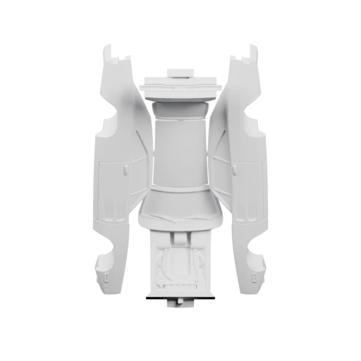 Вид сверху на автомобиль