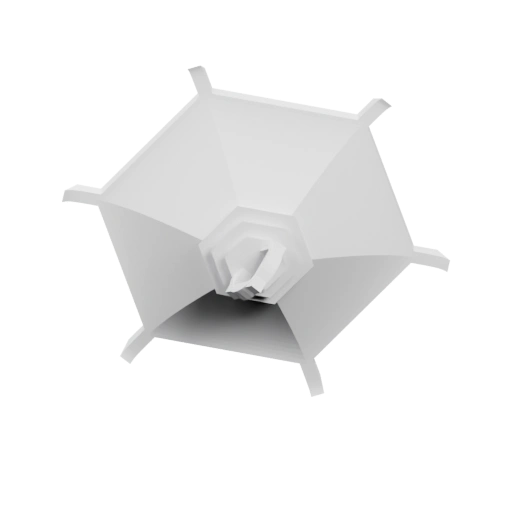 Фонарь с геометрическим дизайном