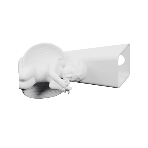 Ангел с крыльями на подставке