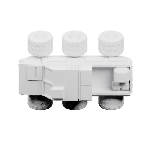 Трехколёсный аппарат с тремя резервуарами