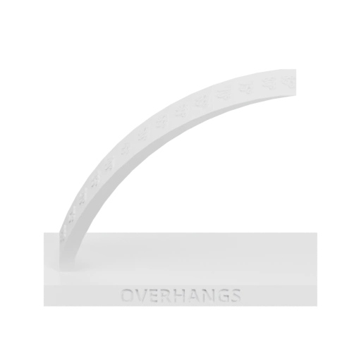 Арка с надписью "OVERHANGS"