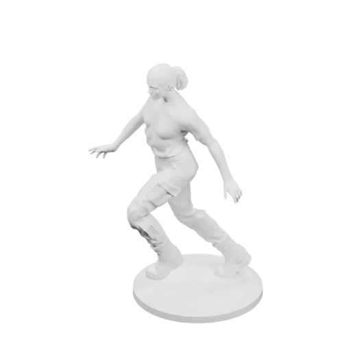 Бегущая военная фигура