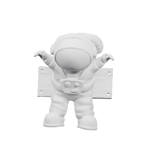 Астронавт в космическом скафандре