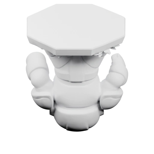 Статуэтка с подставкой и руками