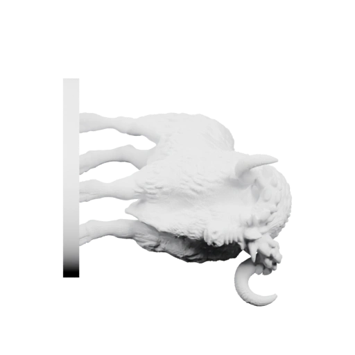 Крупное животное с рогами