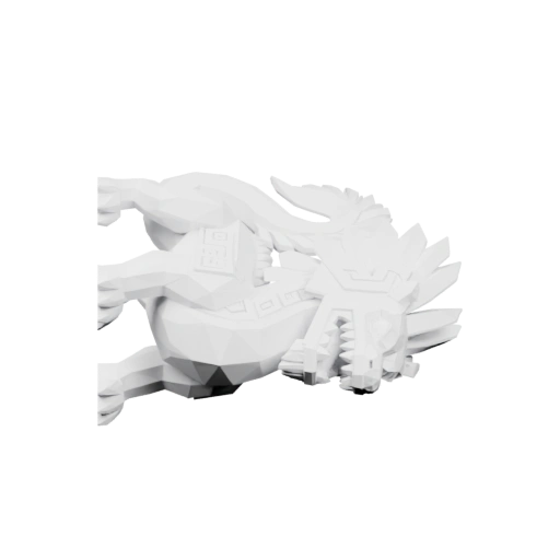 Сложная фигура с детализированными элементами