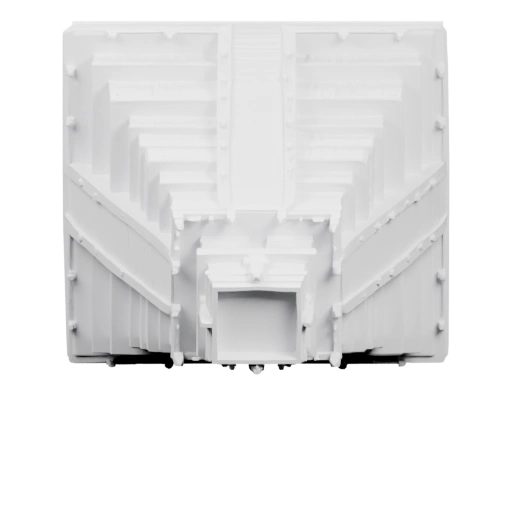 Симметричная архитектура с лестницами