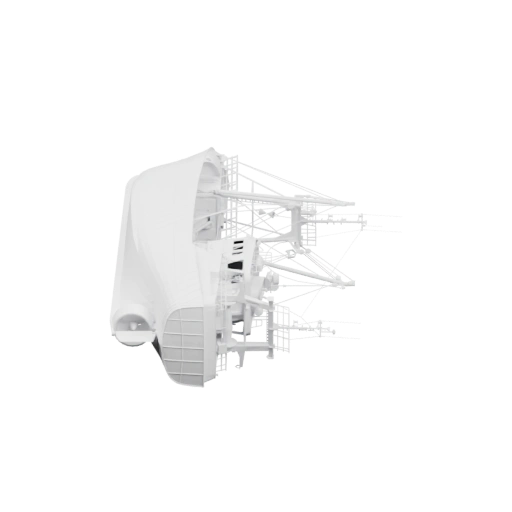 Сложная конструкция с открытыми элементами