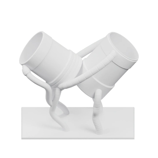 Два бака соединены трубами