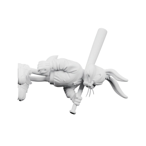 Баран с мечом в боевой позе