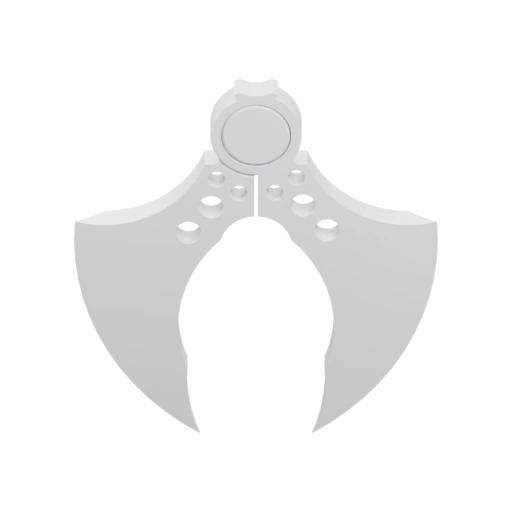 Симметричный предмет с центральной кнопкой