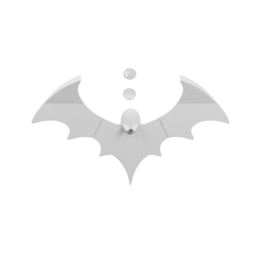 Летучая мышь в стиле 3D