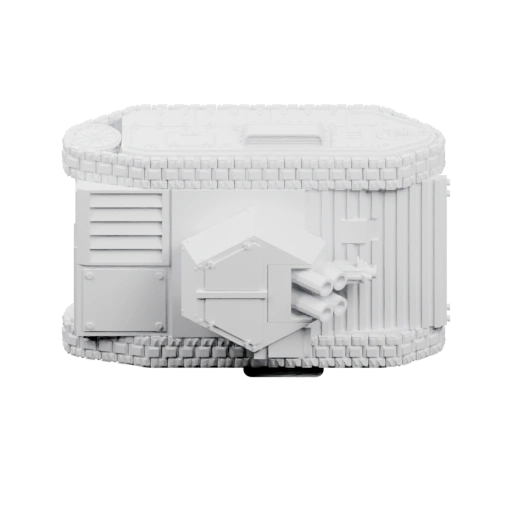 Башня с четырьмя пушками