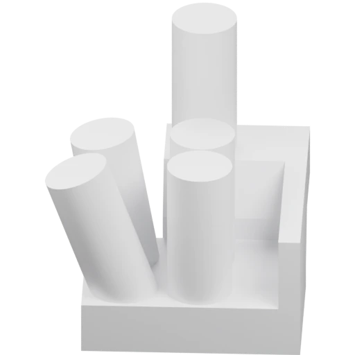 Трёхсекционная бетонная рама