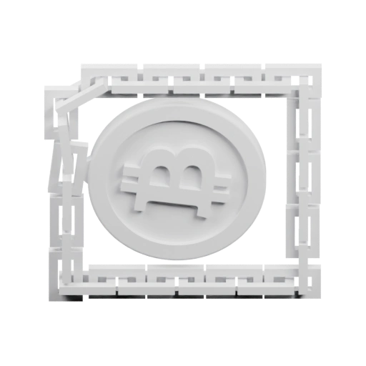 Биткоин в стиле 3D