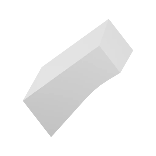 Геометрическая форма с наклонной стороной