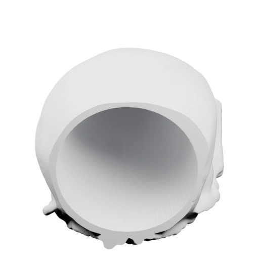 Бокал с широким отверстием