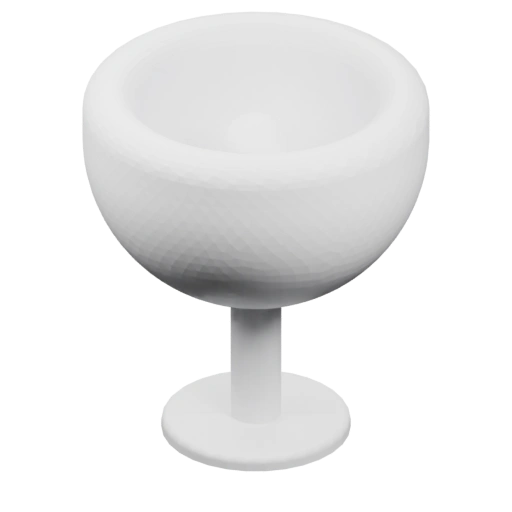 Бокал с высокой ножкой