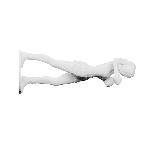 Боксёр в позе на полу