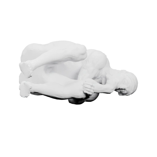 Два человека в динамичной позе