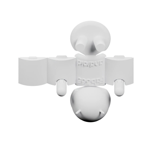 Мини-робот с раскрытыми крыльями