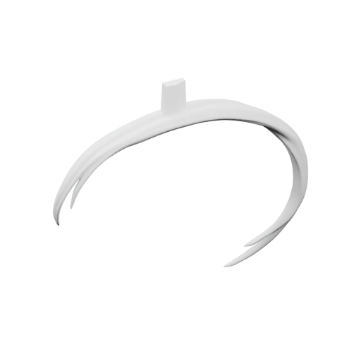 Круглый браслет с декоративным элементом