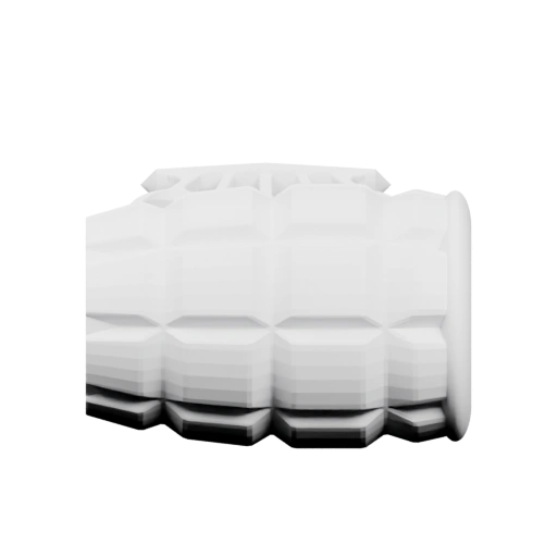 Гранатообразный кулак с гранями