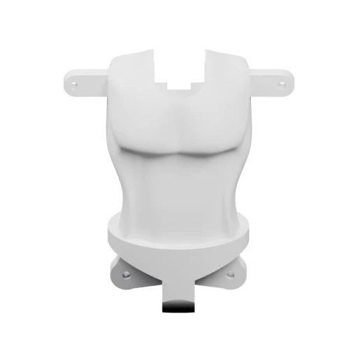 Детализированная броня с защитными элементами