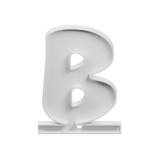 Стилизованная буква Б