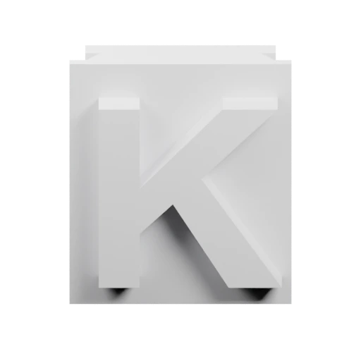 Стилизованная форма буквы К