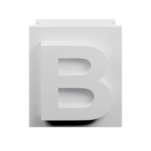 Геометрическая форма буквы