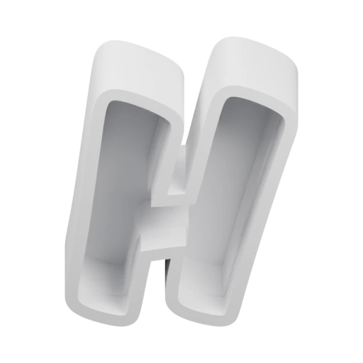 Стилизованная буква H