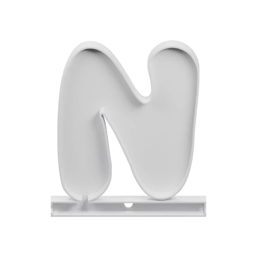 Буква L с камнем на ней