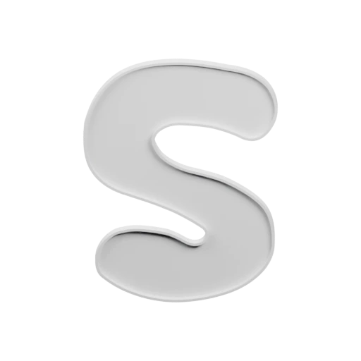 Трёхмерная буква R