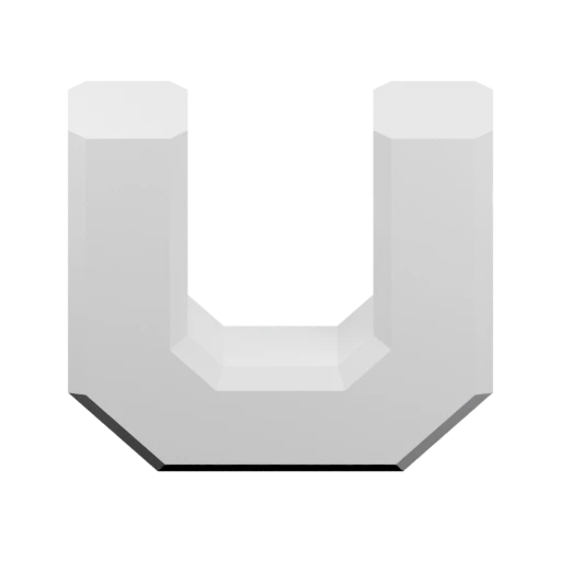 Символ T в стиле 3D