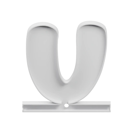 Геометрическая форма буквы U