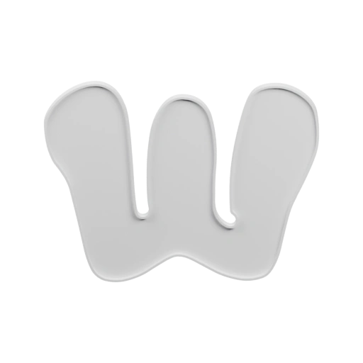 Стилизованная форма буквы W