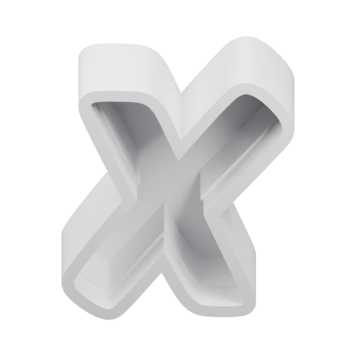 Геометрическая форма буквы W