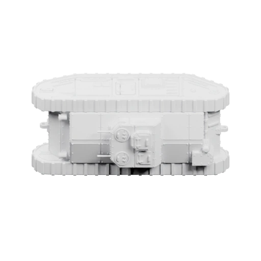 Укреплённая конструкция с деталями управления