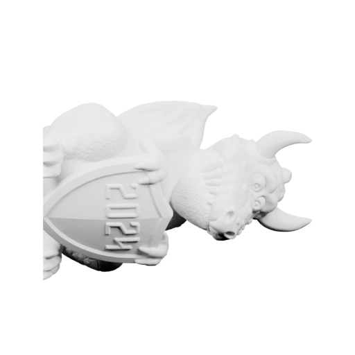 Декоративная ваза с растительным узором