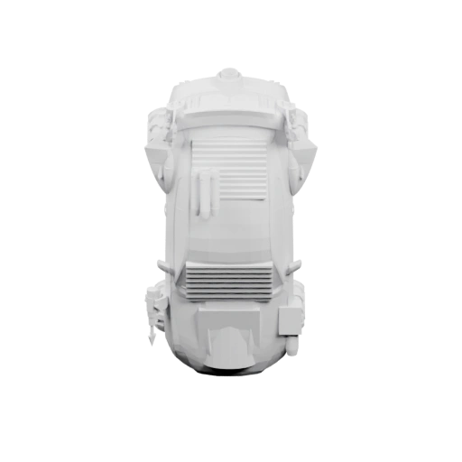 Вид сверху на транспортное средство