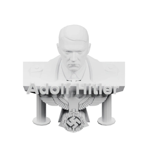 Бюст с эмблемой на груди