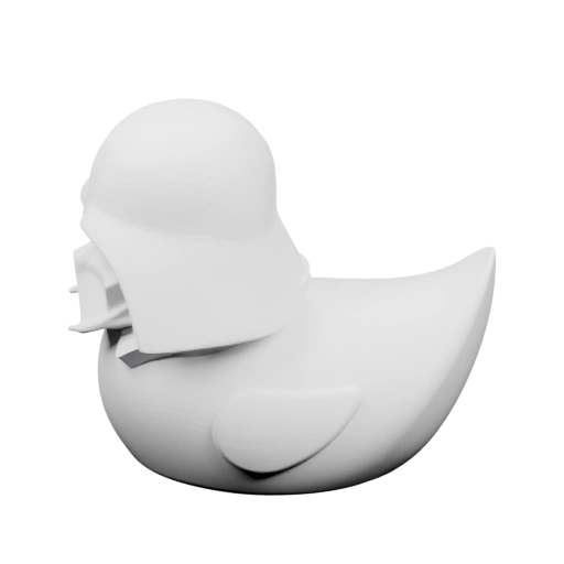 Фигурка утки в шлеме