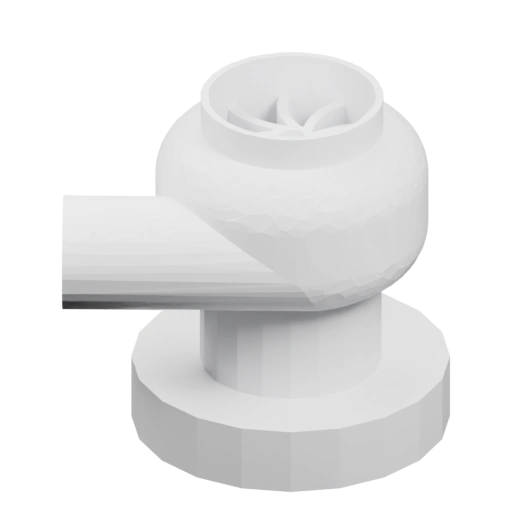 вентилятора с корпусом